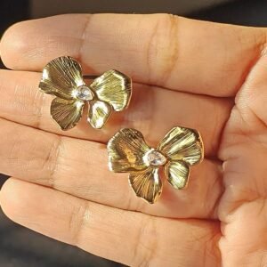 Butterfly Chunk Earrings
